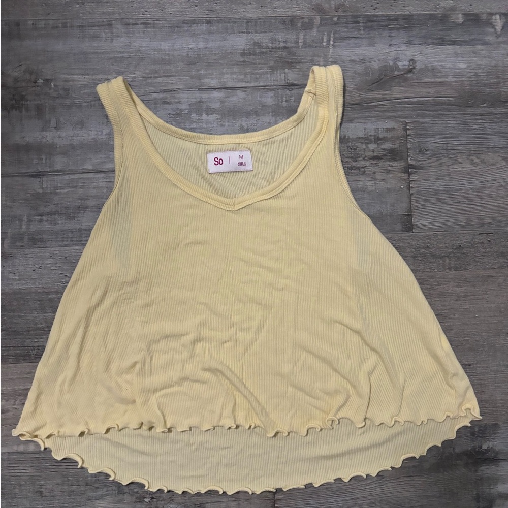 Yellow Tank Top